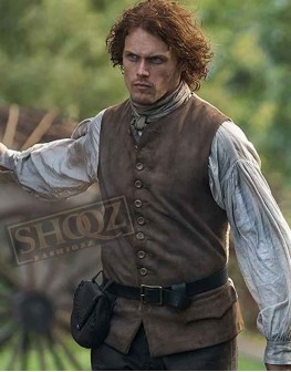 Outlander Jamie Fraser Brown Vest